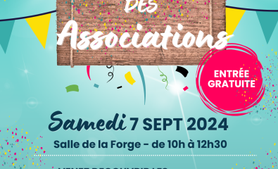 Forum des associations 2024 - 7 septembre
