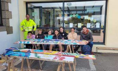 Lanrivoaré : six jeunes relèvent le défi des AJV pour embellir l'école