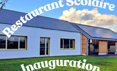 Inauguration du restaurant scolaire le 13 décembre 2025